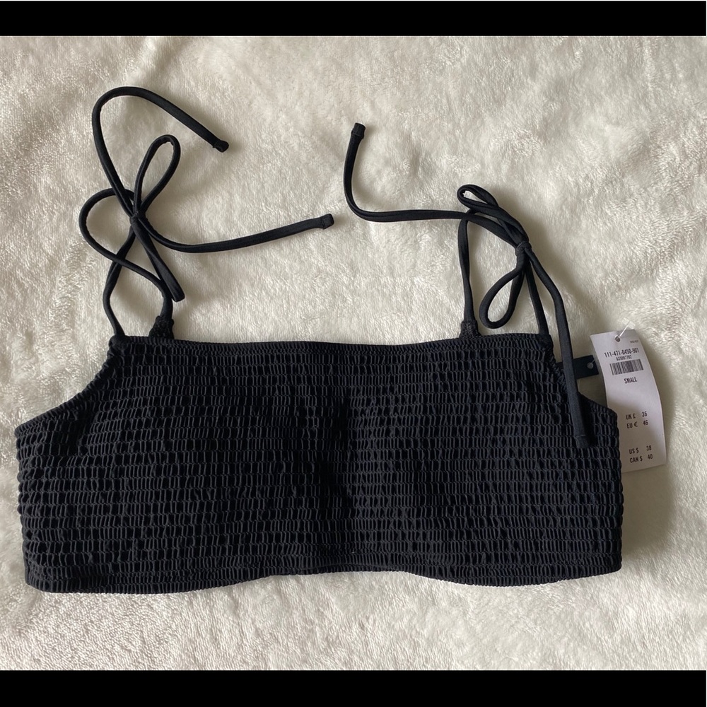 Abercrombie Ruched Bikini Top NWT